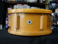 Vintage/WarTime 1944 Ludwig & Ludwig Victory 6.5x14" Maple Snare Drum w/ Rings