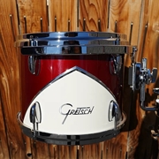 Gretsch Renown 57 Series 9 x 12" Maple Tom - Candy Red Lacquer 12" Tom w/ Rims Mount & Bracket