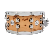 DW Design Series Mapa Burl over Birch 6.5x14" Snare Drum | Limited Edition 2026