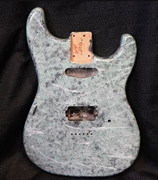 1993 ESP Japan Custom Shop Strat Alder Body - Marble Paint