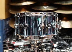 DW USA Performance Series Chrome Shadow FP 6.5" x 14" Pure Maple Snare Drum