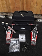 DW 5000 Series Delta III Turbo DWCP5002TDL3 Double Bass-Drum Pedal w/ Bag - LEFTY 