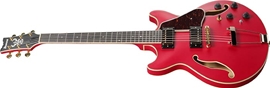  IBANEZ AMH90 Cherry Red Flat 6-String Electric Guitar  