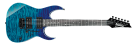 IBANEZ GIO GRG120QASP Blue Gradation  6-String Electric Guitar