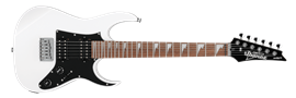 IBANEZ MIKRO GRGM21M WH  White 22.2 Short Scale 6-String Electric Guitar