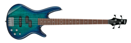 Ibanez GSR200 BMT  Blue Moon Burst 4-String Electric Bass Guitar 