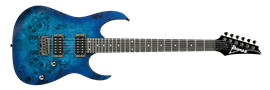 IBANEZ RG421PB SBF Sapphire Blue Flat  6-String Electric Guitar 2023