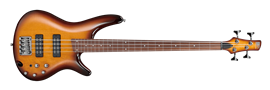 	Ibanez SR370 BBT Brown Burst  Fretless 4-String Electric Bass Guitar
