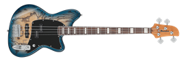 Ibanez  TMB400TA Cosmic Blue Starburst 4-String Electric Bass Guitar