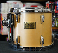 USED - Pearl Masters Studio Series 11x13" Birch Tom w/ OptiMount - Platinum Mist Lacquer