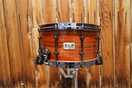 Tama S.L.P. - G-Maple/Zebra Gloss Tangerine Zebrawood 7" x 14" Snare Drum - Limited Edition/250 Made