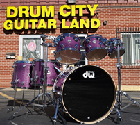 DW USA Collectors Series 6pc Maple SSC Shell Pack - Purple Glass Sparkle Finish Ply