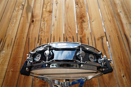 DW USA Collectors Series Chrome Shadow 3.1 x 14" Maple SSC Pi Snare Drum