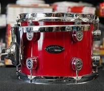 PDP LX-Series 10" Maple Tom w/ Rims Mount Bracket - Cherry Lacquer | 8x10"