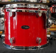 PDP LX-Series 14" Maple Tom w/ Rims Mount Bracket - Cherry Lacquer | 12x14"