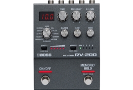 BOSS RV-200 Reverb Pedal 