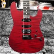 Schecter USA CUSTOM SHOP CET 24 Black Cherry Satin  6-String Electric Guitar
