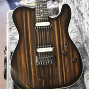 Schecter USA CUSTOM SHOP PT Custom-II Exotic Ebony Top 6-String Electric Guitar