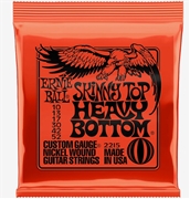 Ernie Ball Skinny Top Heavy Bottom Slinky Nickel Wound Electric Guitar Strings 10-52 Gauge