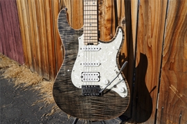 ESP Original Snapper  CTM/M/FM See Thru Black   6-String Electric Guitar 2024