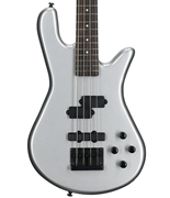 Spector Performer-4 Metallic Silver 4-String Electric Bass Guitar