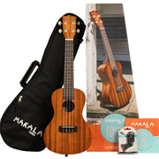 Makala MK/C Concert  Ukulele Pack