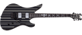 Schecter DIAMOND SERIES Synyster Custom  Black w/Silver  6-String Electric Guitar 