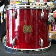 USED - Vintage 1990s Gretsch USA Custom 13" Maple Tom - Red Rosewood Lacquer | 11x13"