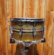 Ludwig LB484R Raw Brass 8" x 14" Snare Drum w/ Imperial Lugs (2022)