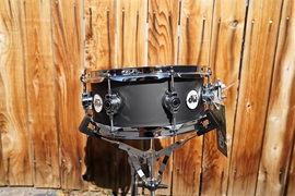 DW Design Series Satin Black 5.5 x 12" Maple Snare Drum (2022) | 12" Snare Drum