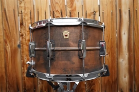 USA Ludwig LB484R 8 x 14" Raw Brass Snare Drum (2022)