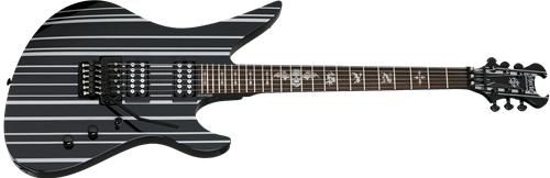 Schecter DIAMOND SERIES  Synyster Gates Standard Black w/Silver    6-String Electric Guitar 