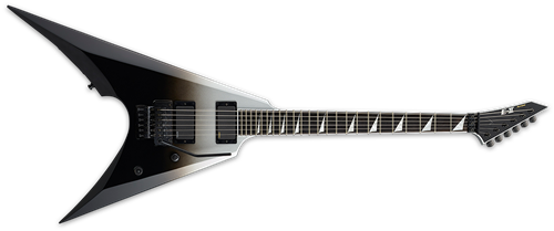 ESP E-II  Arrow Black Silver Fade  6-String Electric Guitar  