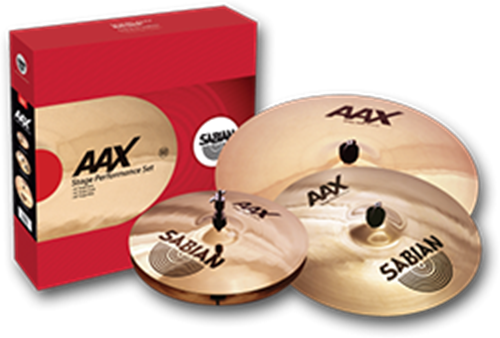 Sabian AAX STAGE PERFORMANCE SET 25005XB Cymbal Pack 