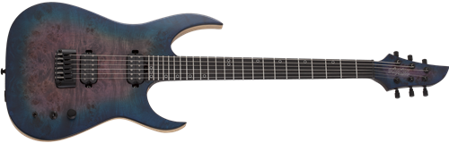 Schecter    DIAMOND SERIES KM-6 MK-III Artist Blue Crimson    6-String Electric Guitar  