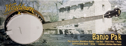 Washburn B8K Banjo Pack 