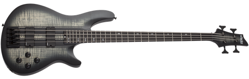 Schecter DIAMOND SERIES C-4 GT Satin Charcoal Burst  4-String Electric Bass Guitar 