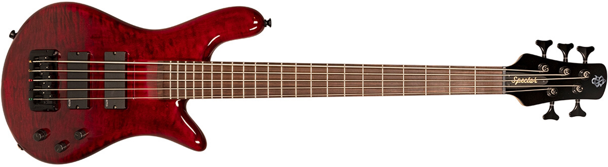 Spector Bantam 5 Black Cherry Gloss  32 inch  5-String Bass Guitar