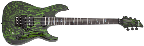 Schecter    DIAMOND SERIES  C-1 FR/S Silver Mountain Toxic Venom   6-String Electric Guitar 