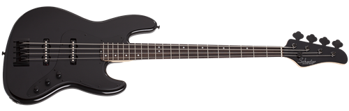 Schecter    DIAMOND SERIES  J-4 Gloss Black    4-String Electric Bass Guitar  