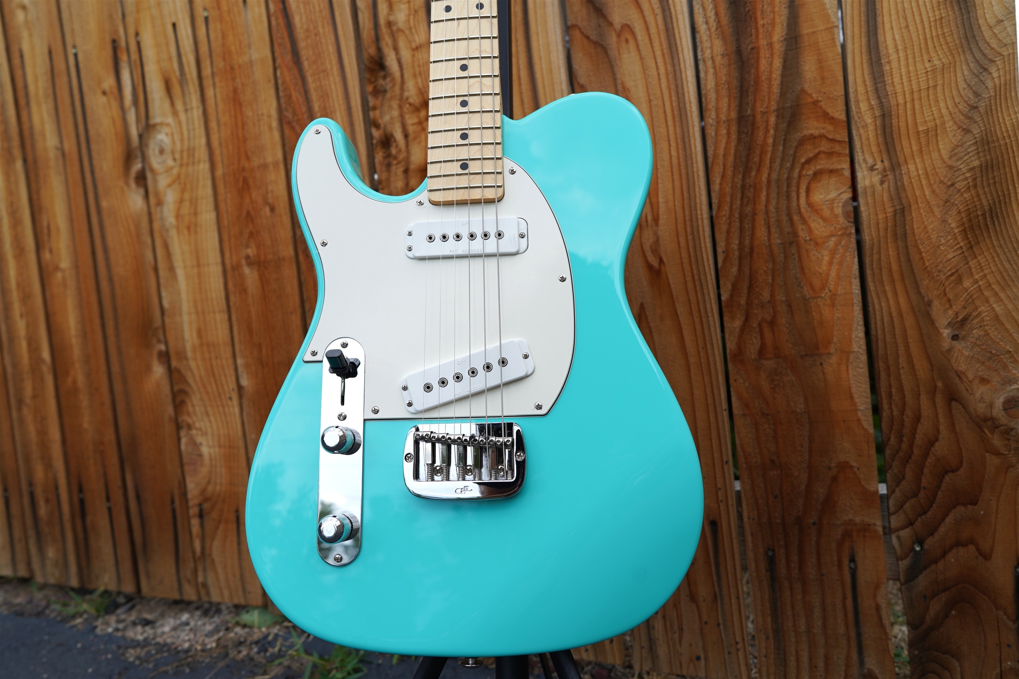 G&L USA ASAT Special Turquoise Left Handed 6-String Electric Guitar 2022