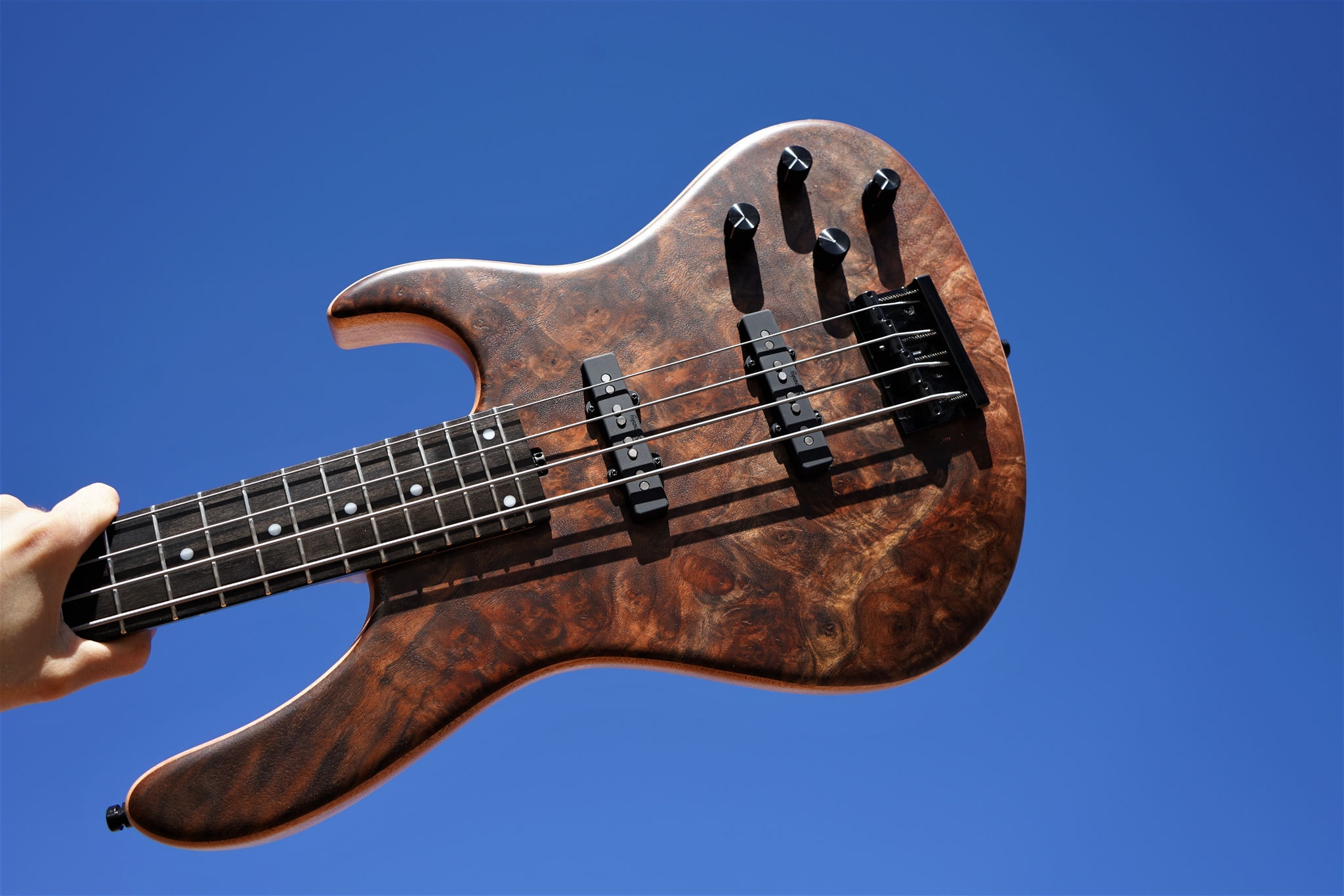 Sadowsky MetroLine Special Edition Modern 24 Walnut Top 4-String Electric Bass Guitar  