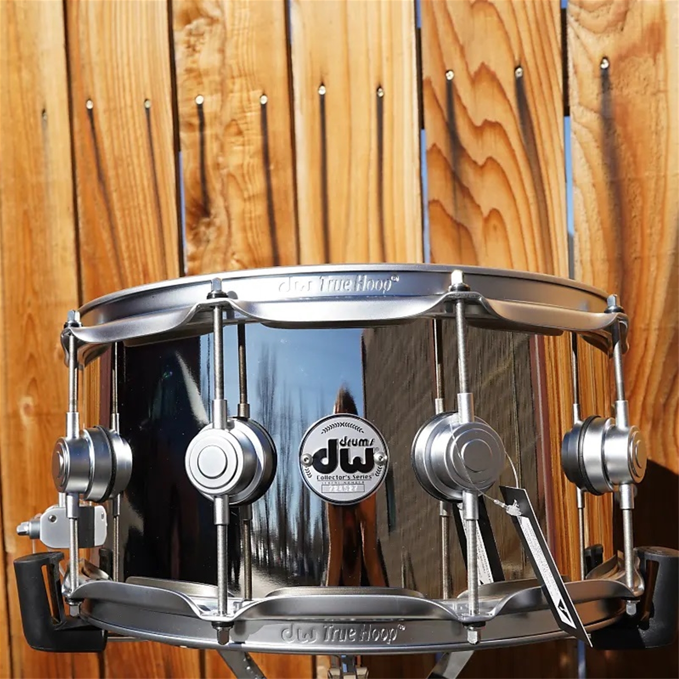 DW USA Collectors Series 6.5 x 14" Nickel Over Brass Snare Drum w/ Satin Hardware (2023)