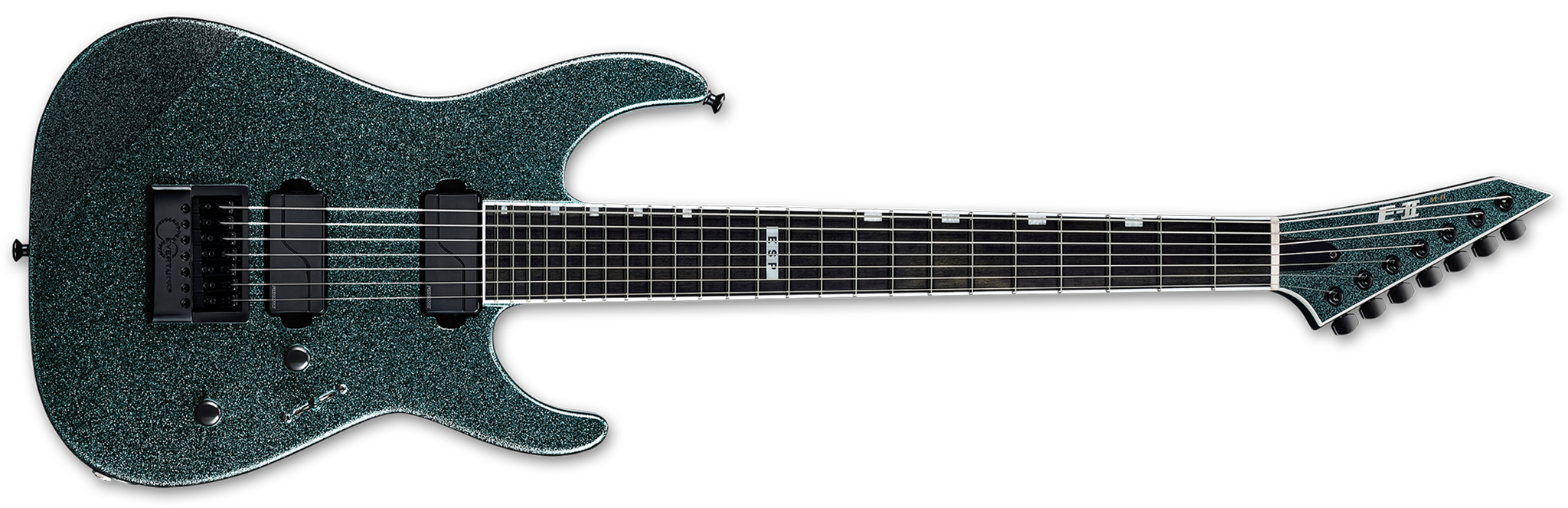 	ESP E-II M-II 7B ET Granite Sparkle  7-String Electric Guitar  
