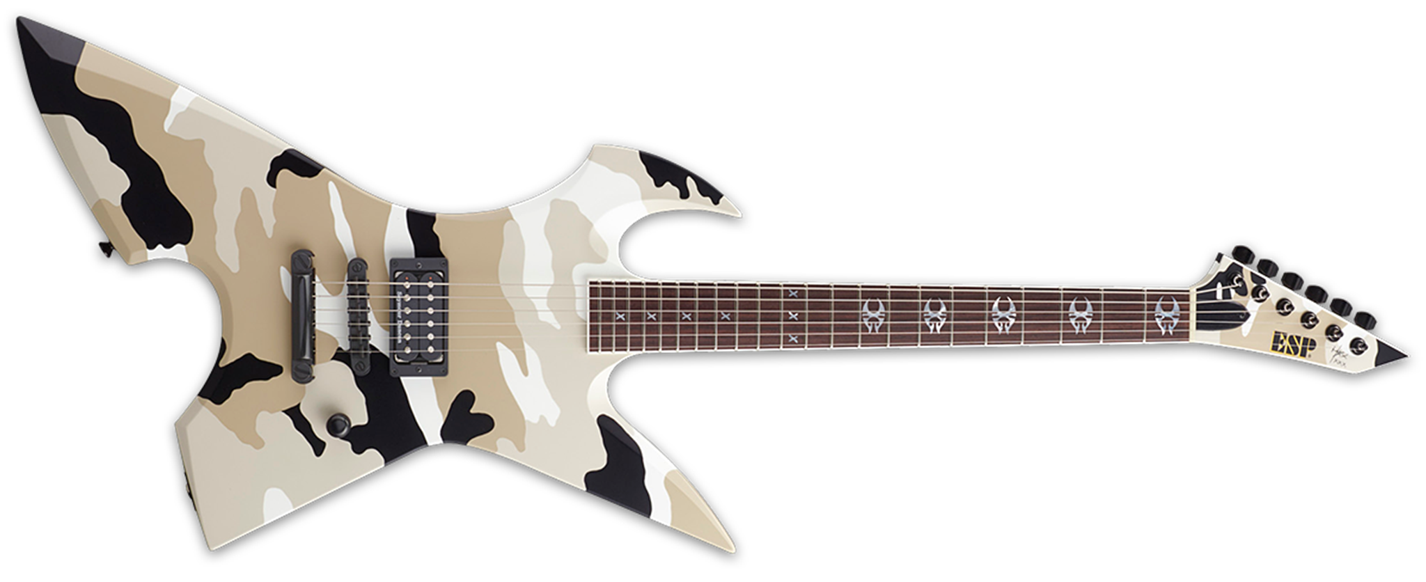 ESP Max Cavalera RPR Black Desert Camo   6-String Electric Guitar 2023