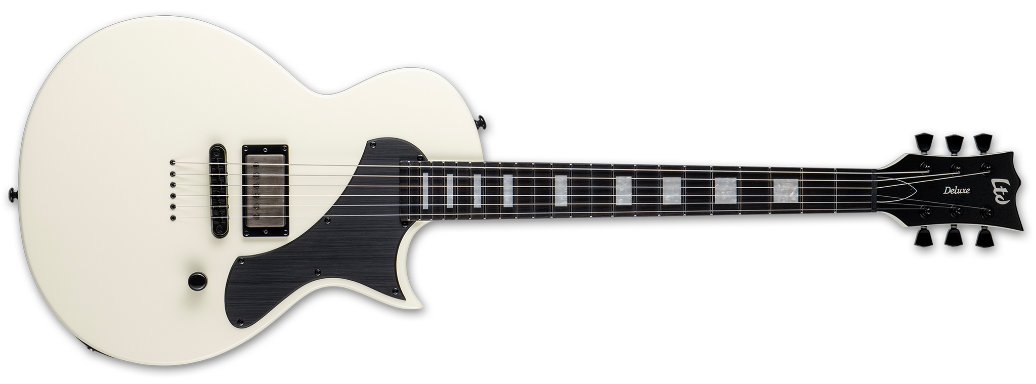 LTD EC-01FT Olympic White  6-String Electric Guitar 2024