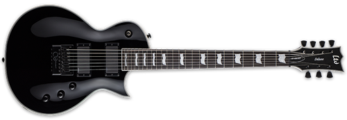 LTD DELUXE SERIES EC-1007 EVERTUNE  Black 7-String Electric Guitar  