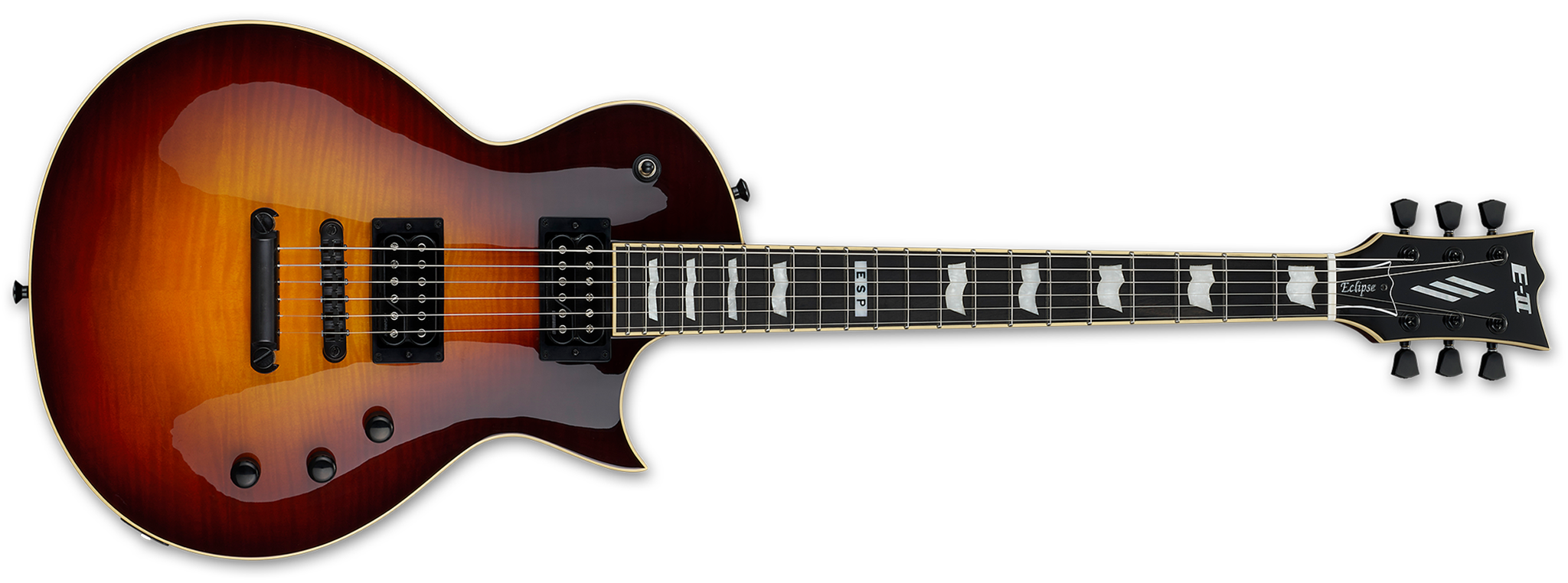 ESP E-II Eclipse FT Tobacco Sunburst 6-String Electric Guitar  