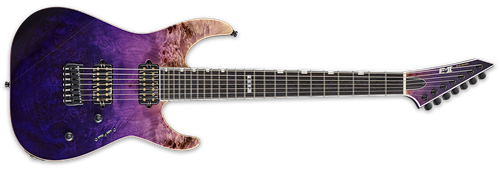 ESP E-II M-II 7 NT Purple Natural Fade 7-String Electric Guitar  