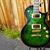 	ESP USA Eclipse Dark Green Sunburst 6-String Electric Guitar 2023